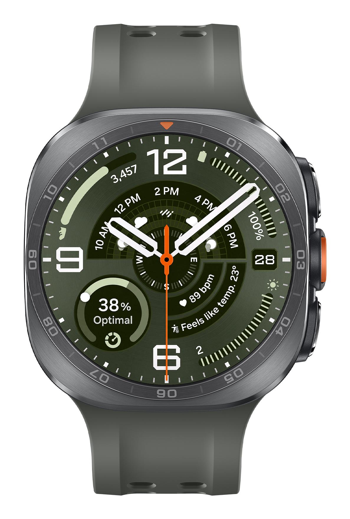 Samsung Galaxy Watch Ultra2 LTE Titanium Silver (Sidabrinis)