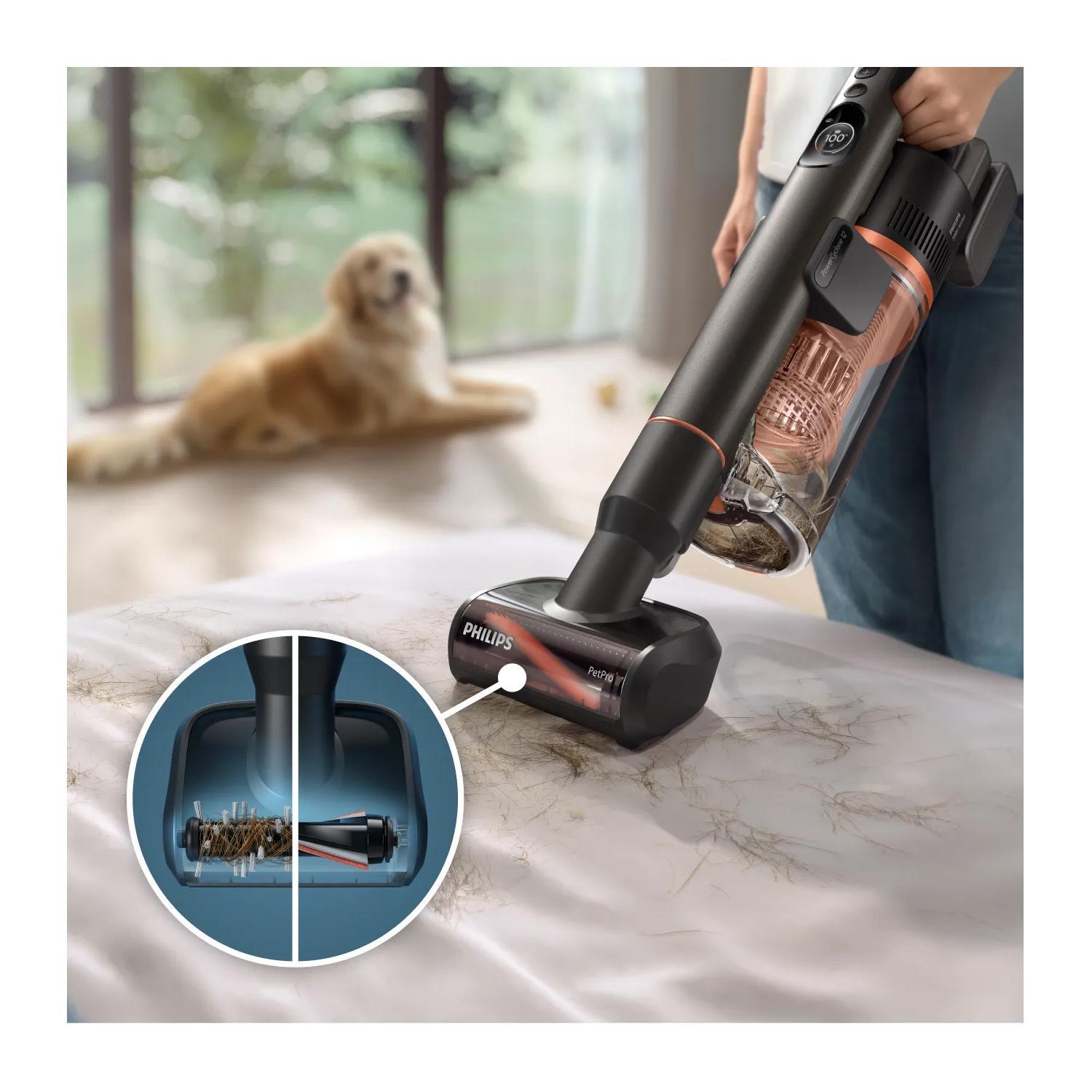 Plaunantis dulkių siurblys – šluota PHILIPS XC7163/01