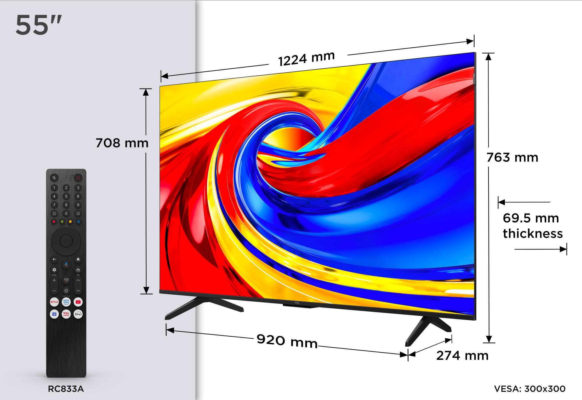 Televizorius 55QLED780L