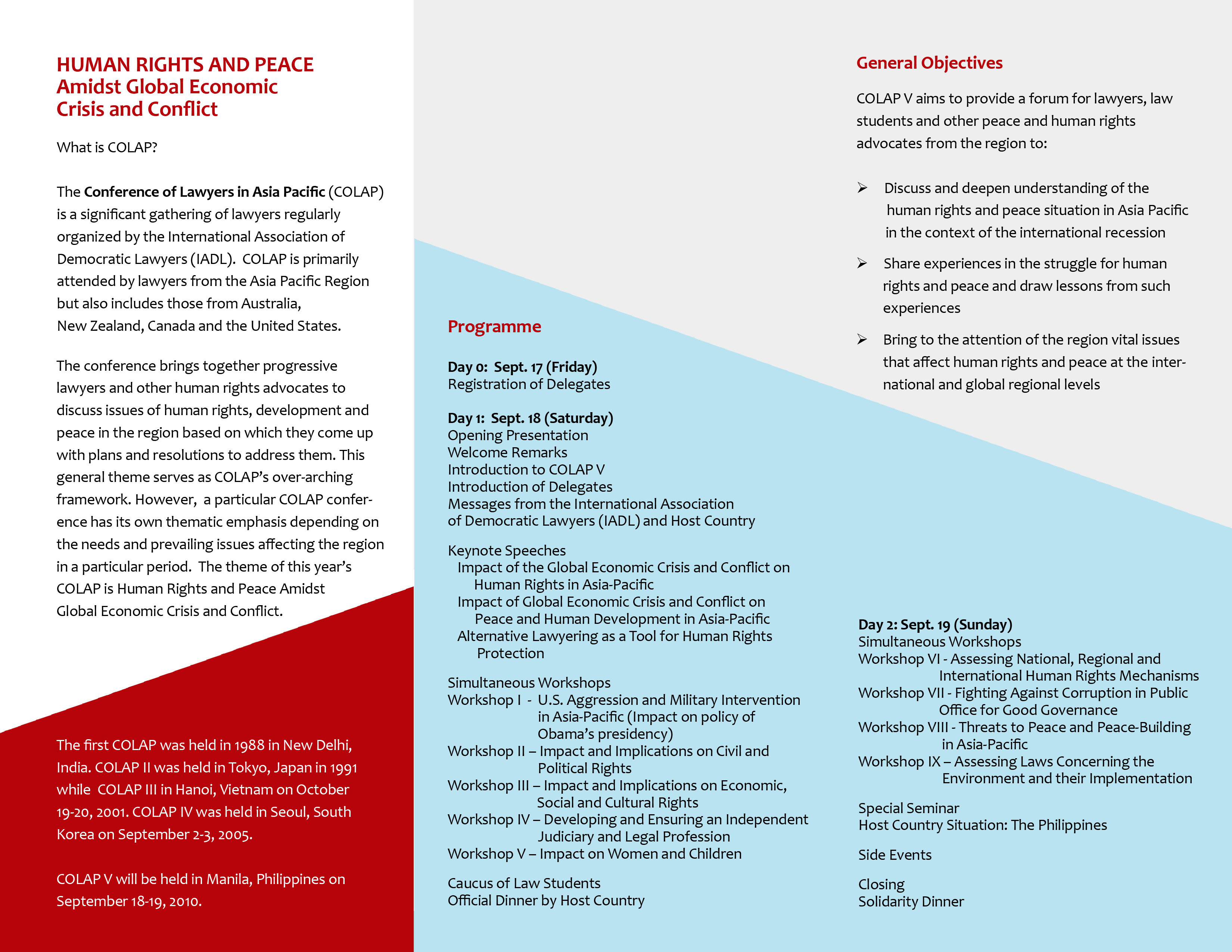 Invitation For The Conference Of Lawyers In The Asia Pacific Colap Https Nupl Wordpress Com