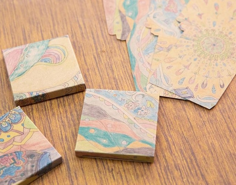 パッケージ制作途中の画像