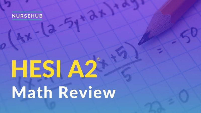 Math Hesi A2 Resources 1 Pdf Course Hero - Download Premium Dark Picture | 4K