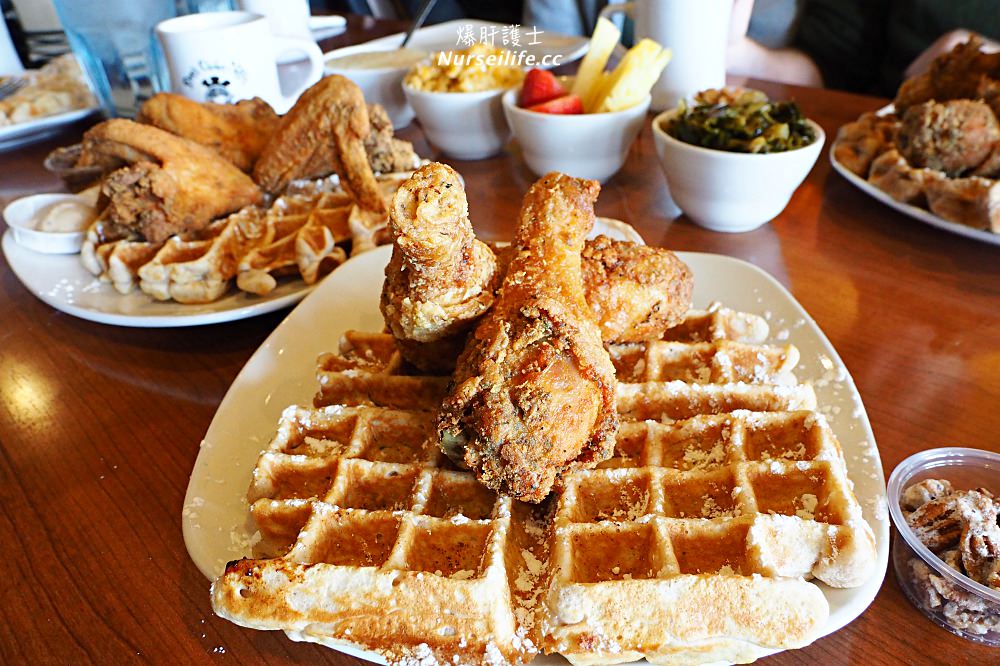 北卡Dame’s Chicken & Waffles 美國南方味的炸雞鬆餅