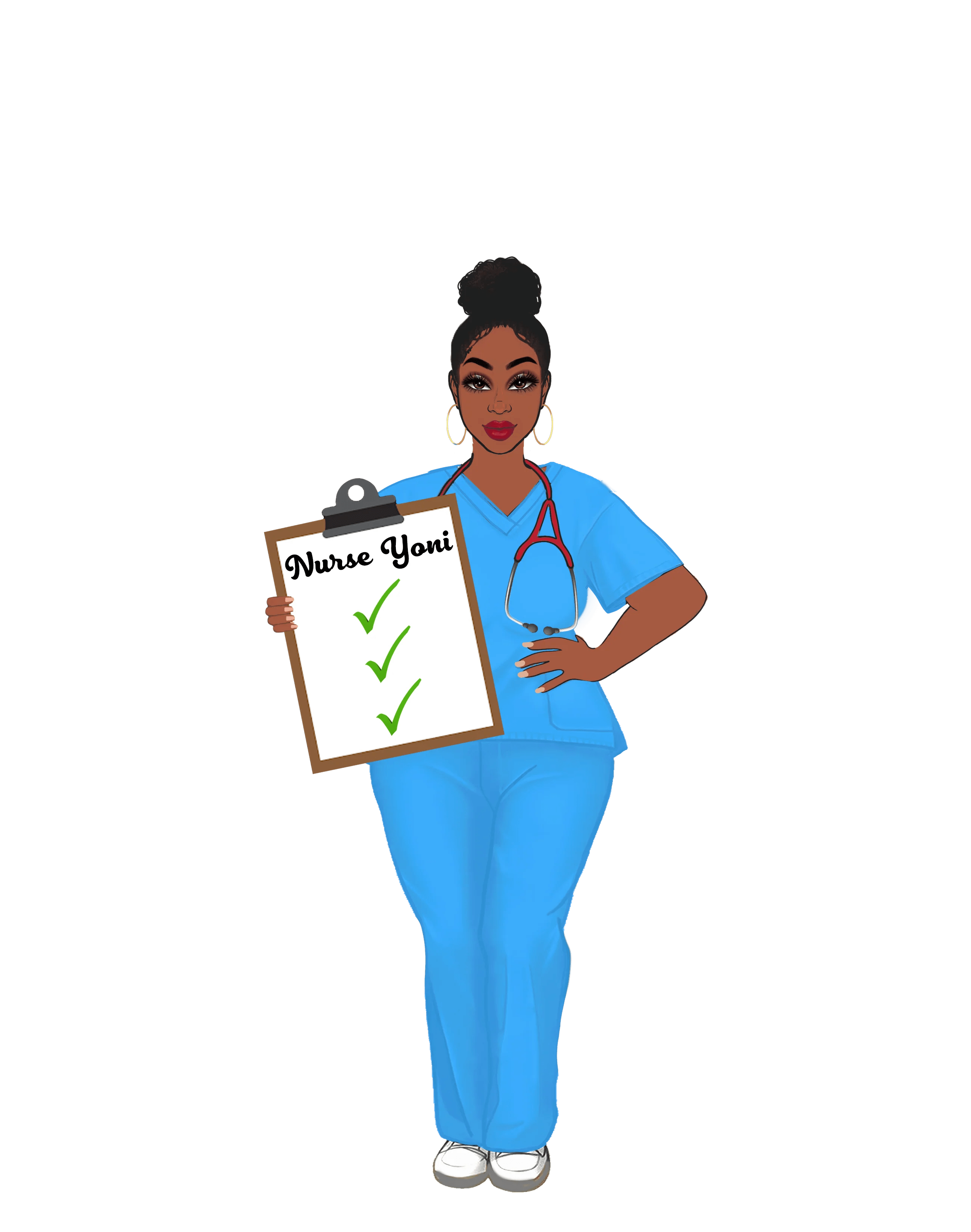 Nurse Yoni - Vintage Designs - High Quality High Resolution Collection