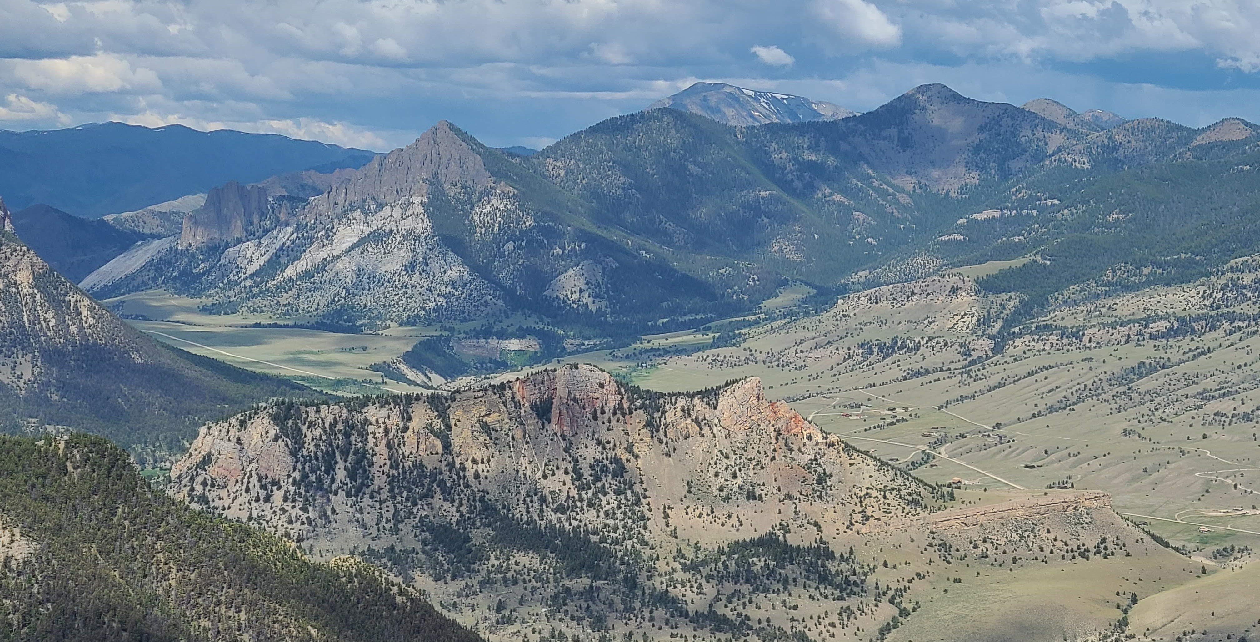 Hiking Dead Indian Trail, Wyoming
