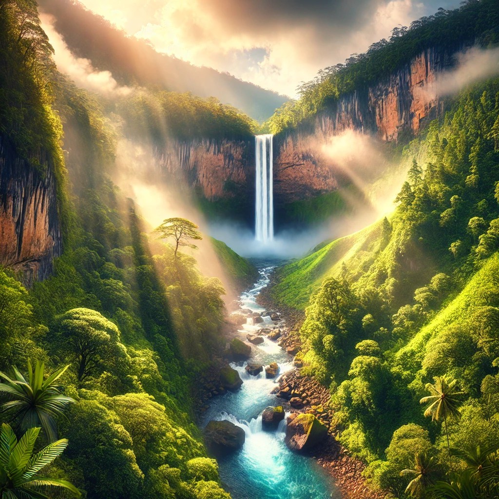 air terjun kedung kayang-ai