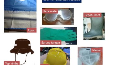 Alat Pelindung Diri Penyemprotan Pestisida