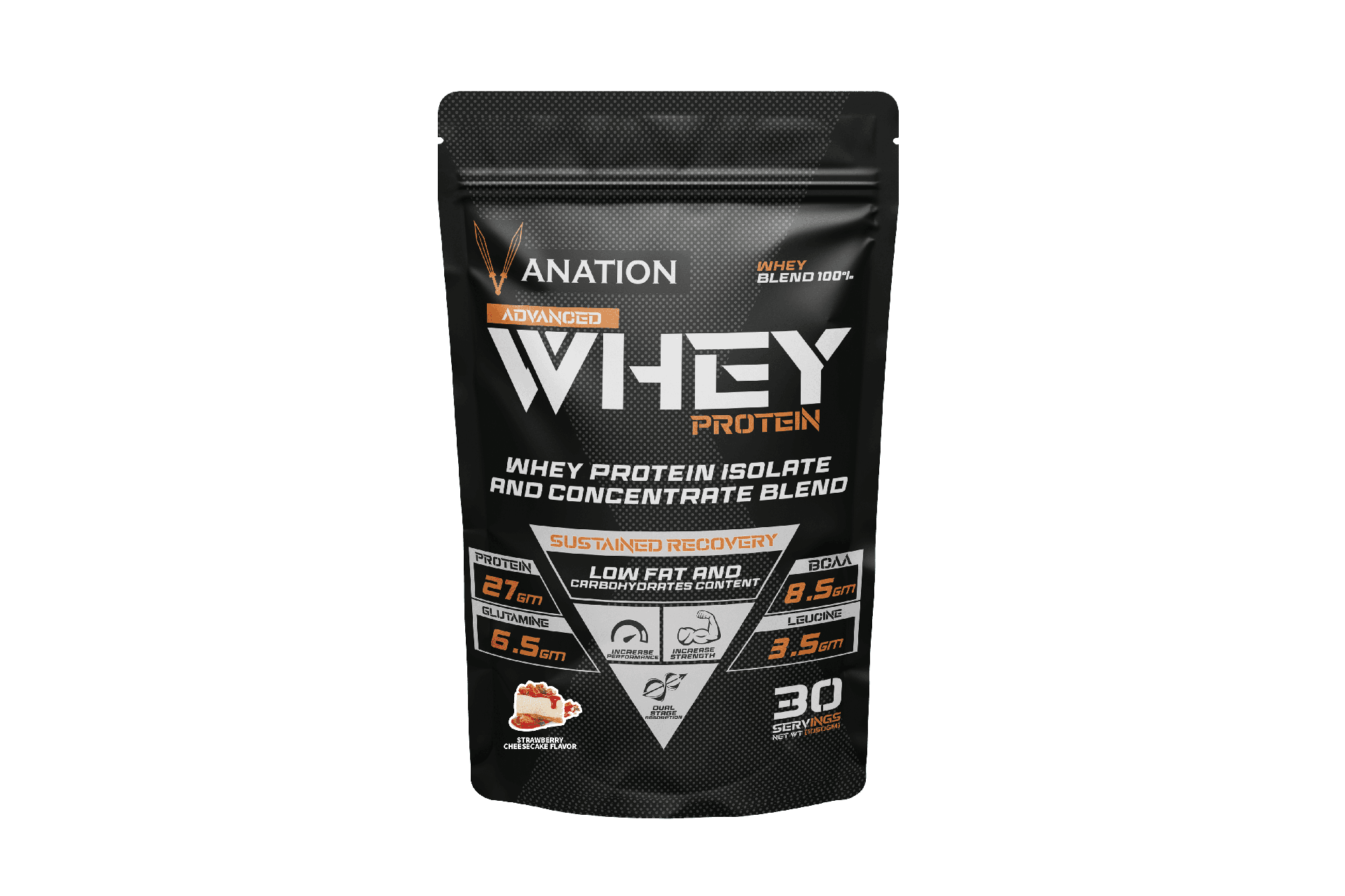 Vanation wehy protein 1kg/30 serving واي بروتين فانيشن