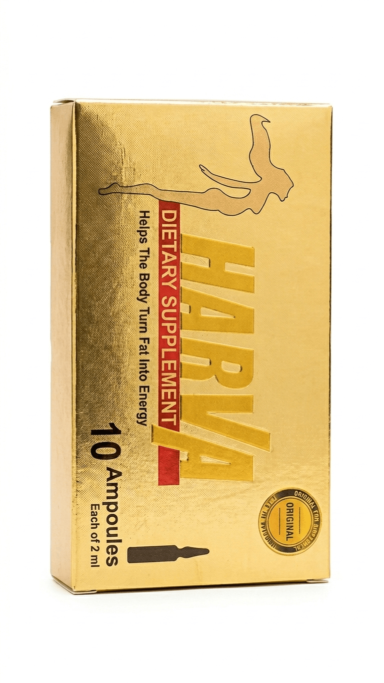 Harva 10 ampoules هارفا امبولات حرق الدهون