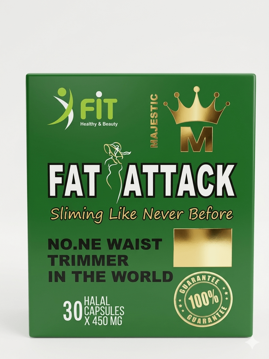 Fat attack 30 capsules فات أتاك لسد الشهية