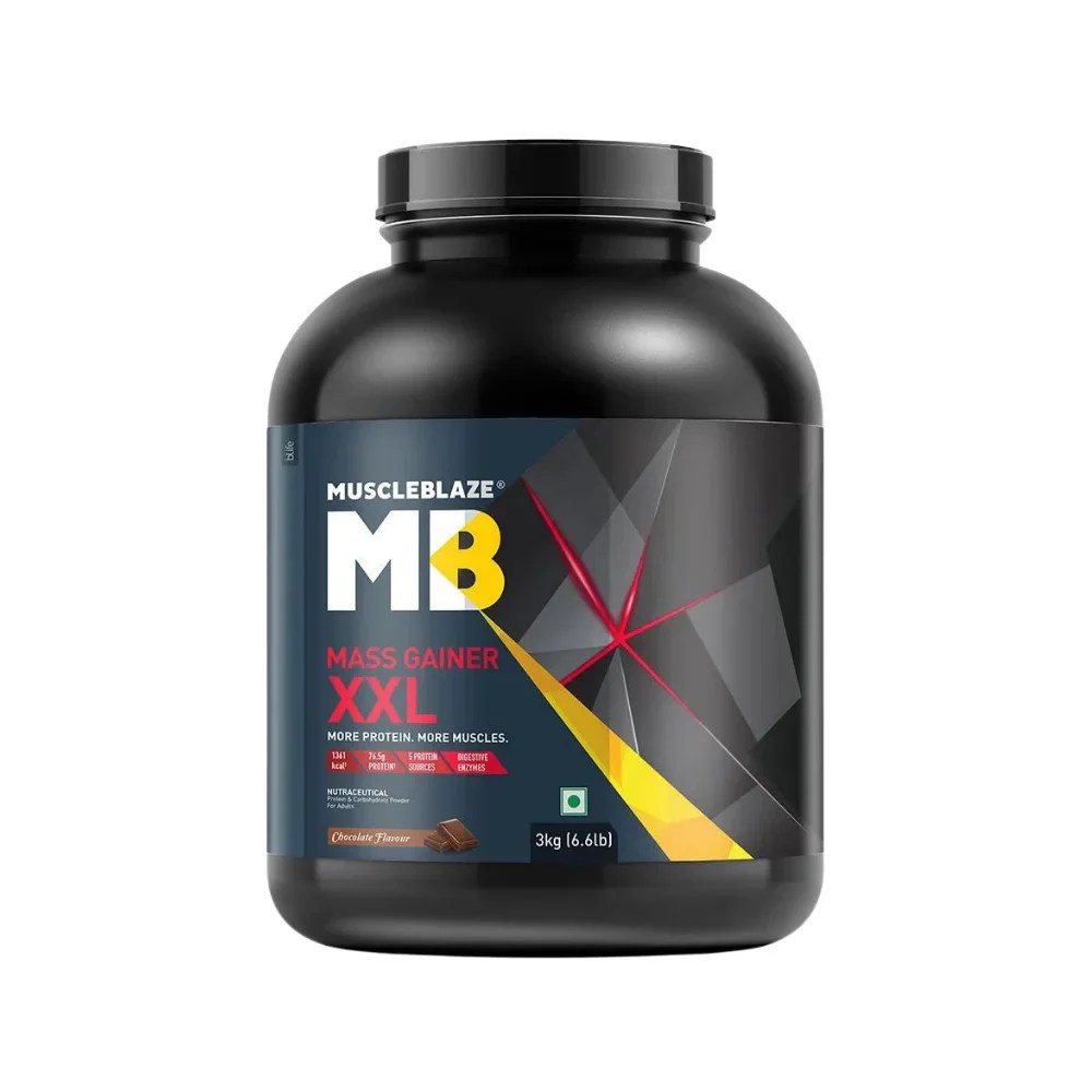 Muscleblaze Mass Gainer Xxl More Protein More Muscles Nutriride
