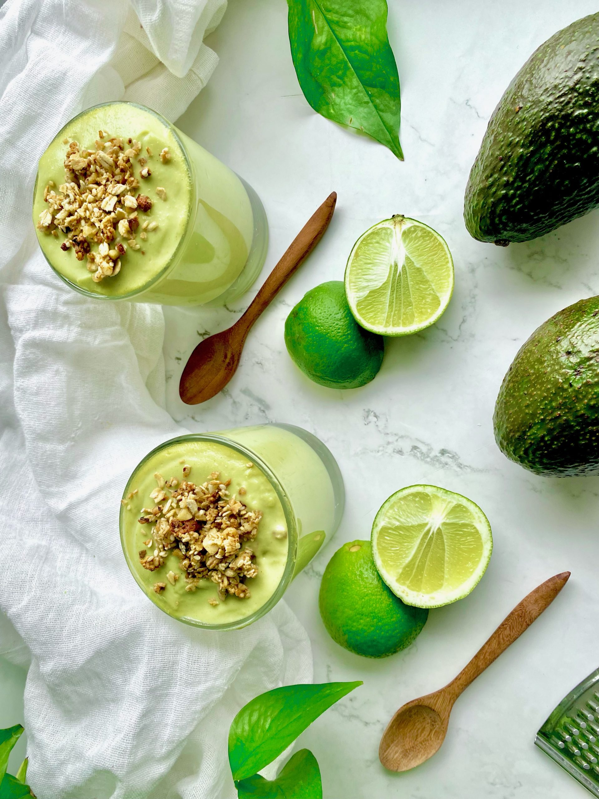 Healthy Key Lime Parfait