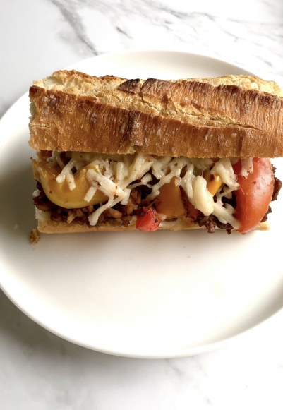 Vegan Tempeh Hoagie