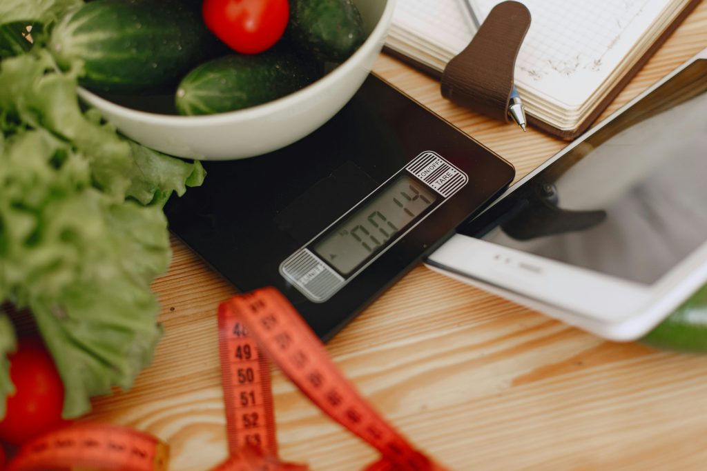 Electronic meter scale