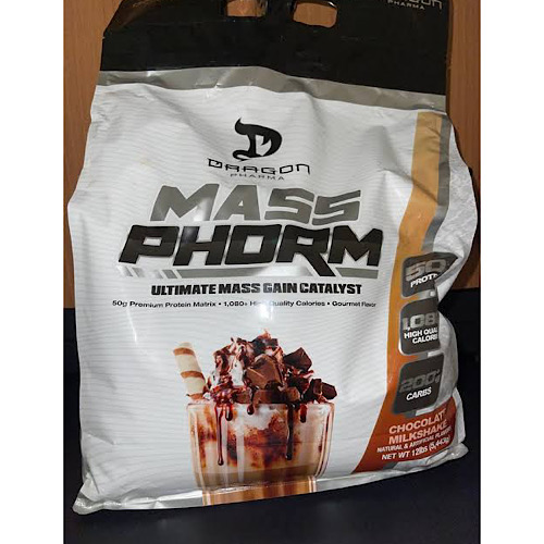 Empaque de Dragon Pharma MassPhorm.
