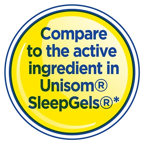 Equate Sleep-Aid 100 Softgels – Diphenhydramine HCl 50 mg