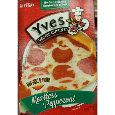 pic Yves Veggie Pepperoni calories in meatless pepperoni pizza
