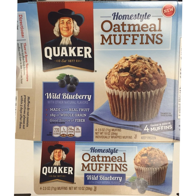 Instant Oatmeal Blueberries And Cream Quaker Oats 7 Fill the muffin cups until almost full. Instant Oatmeal Blueberries And Cream Quaker Oats 25 fat 70 carbs 5 prot.