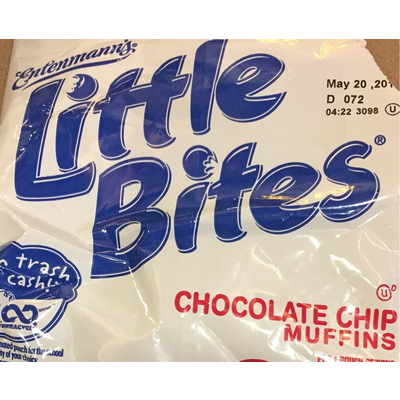 Entenmann's little bites blueberry mini muffins made with real blueberries, 20 count. Calories In Little Bites Chocolate Chip Muffins From Entenmann S