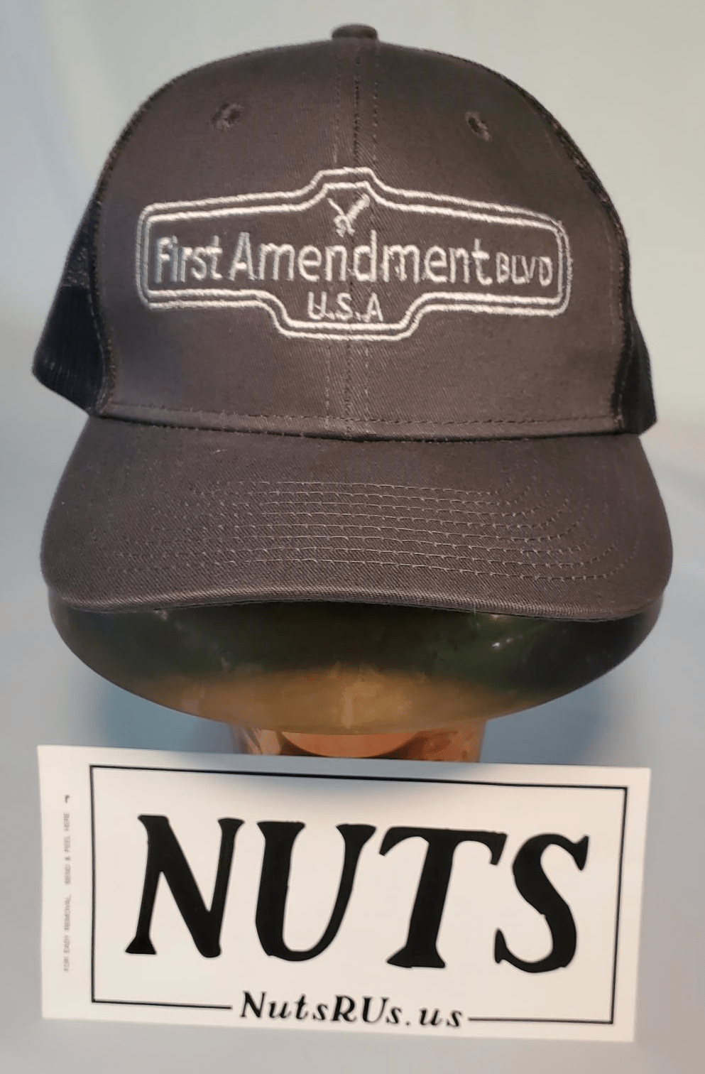 FAB Hat Prototype Charcoal