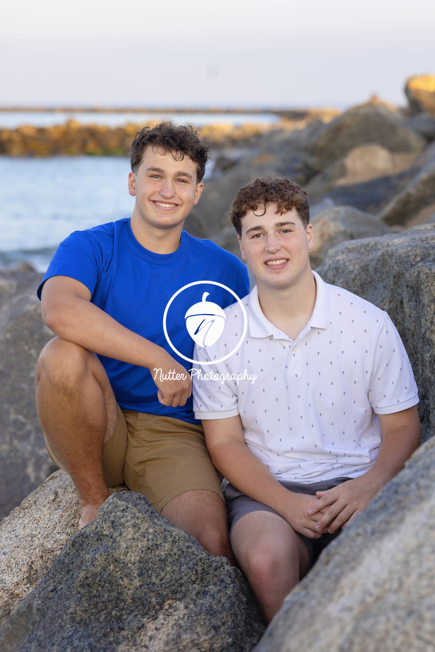 Brothers photographed during senior mini session