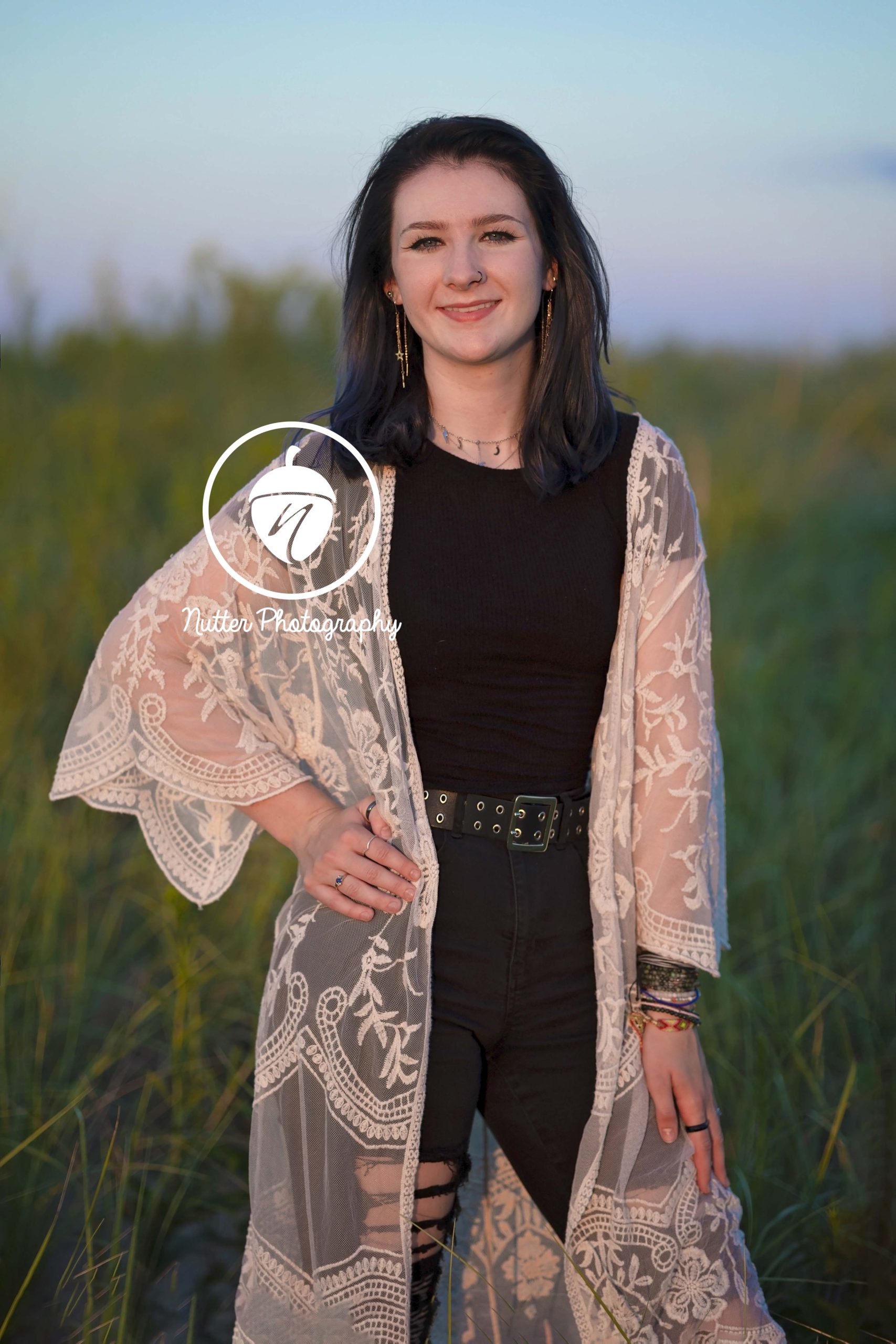 Edgy Teenager Photographed during golden hour - Beach Photoshoot