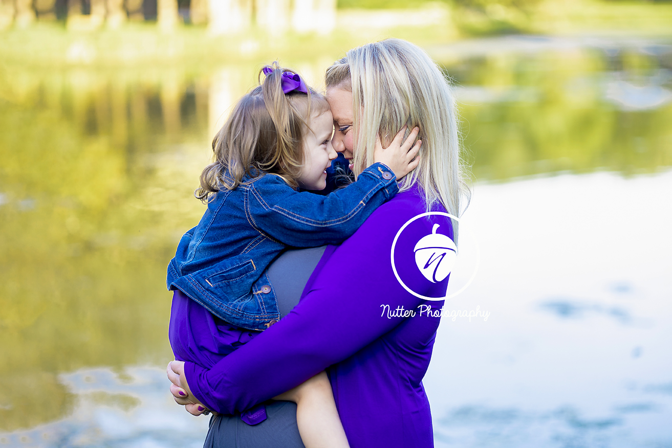 Mother and daughter photographed in Pelham NH