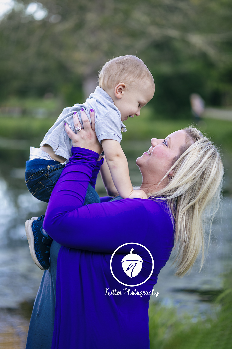 Mother and son photography in Pelham