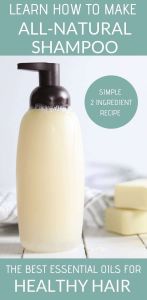 How to make all natural shampoo