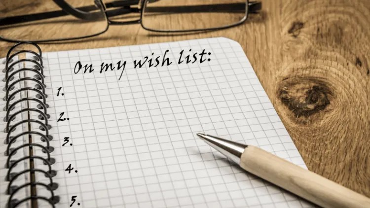wish list
