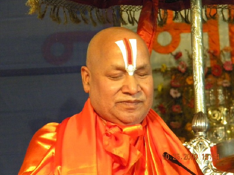 Swami Rambhadracharya in Bhopal
