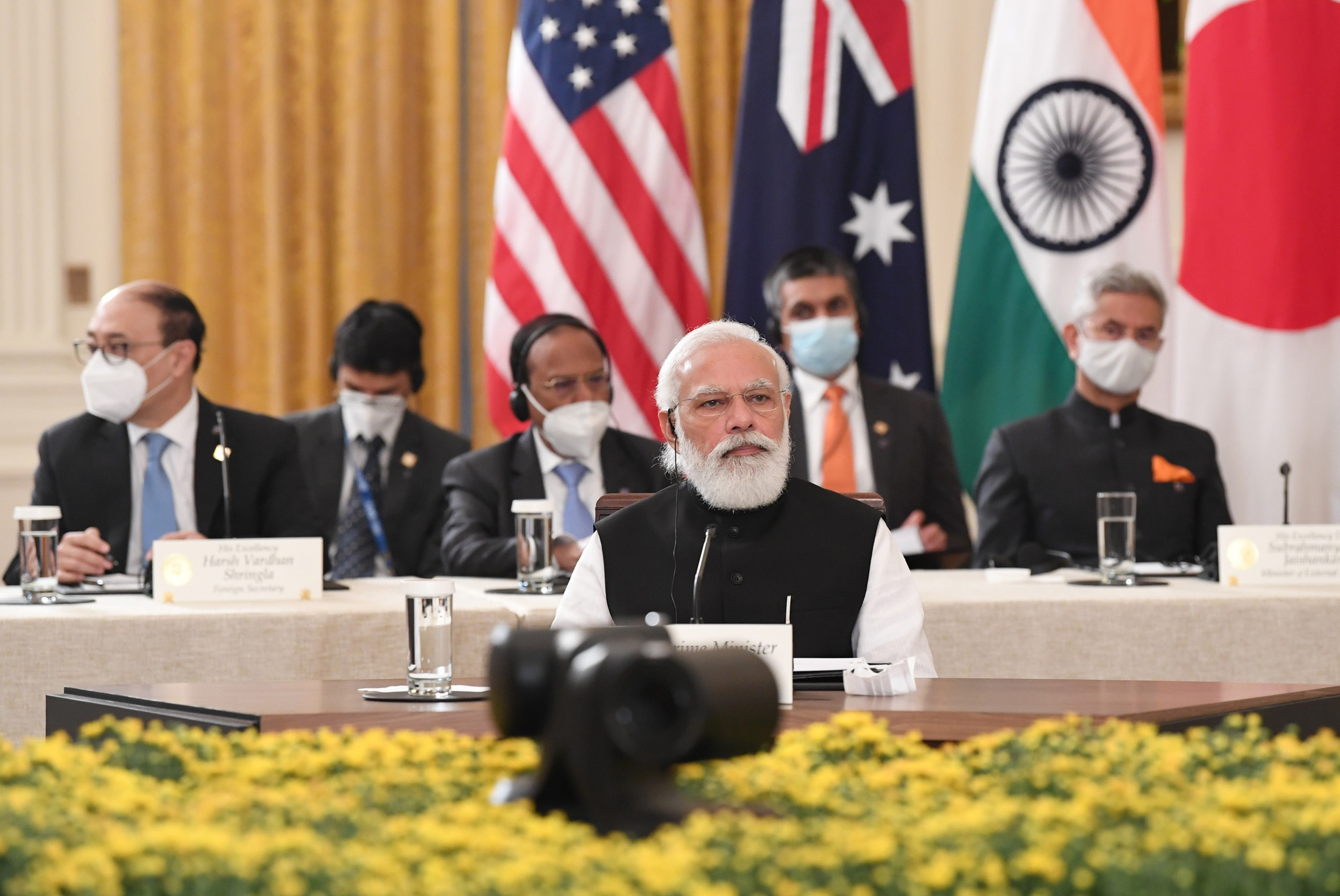 PM Modi Speech in Quad