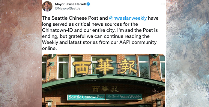 Community reacts to the Asian Weekly’s print operation ending