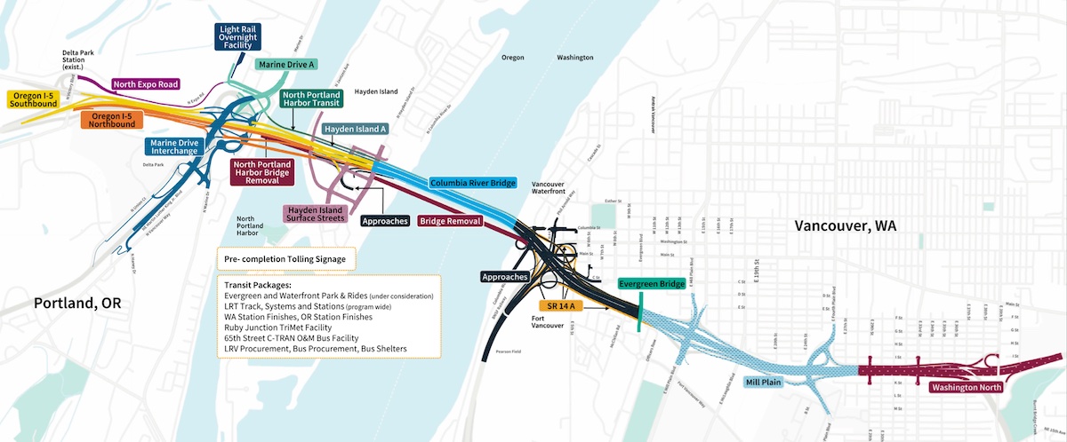 Interactive Interstate Road Map IBR Projects 
