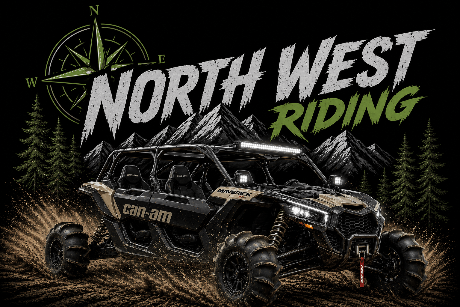 Northwest Riding Flag