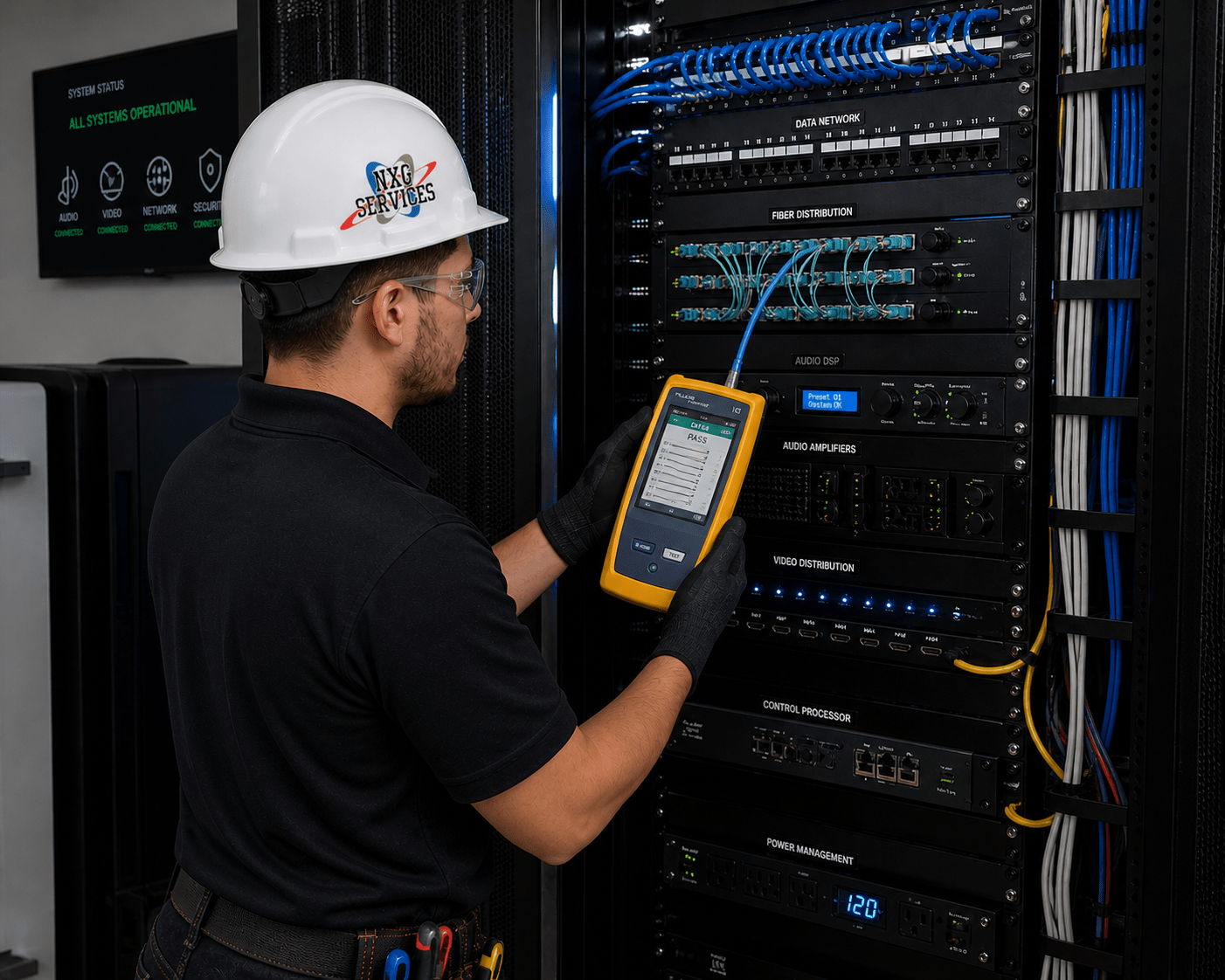 tech running data test