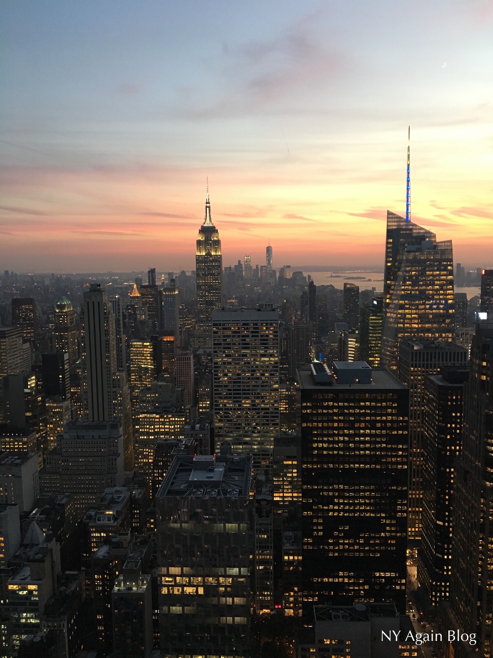 Bar Sixty Five Rooftop en el Rockefeller Center NY Again