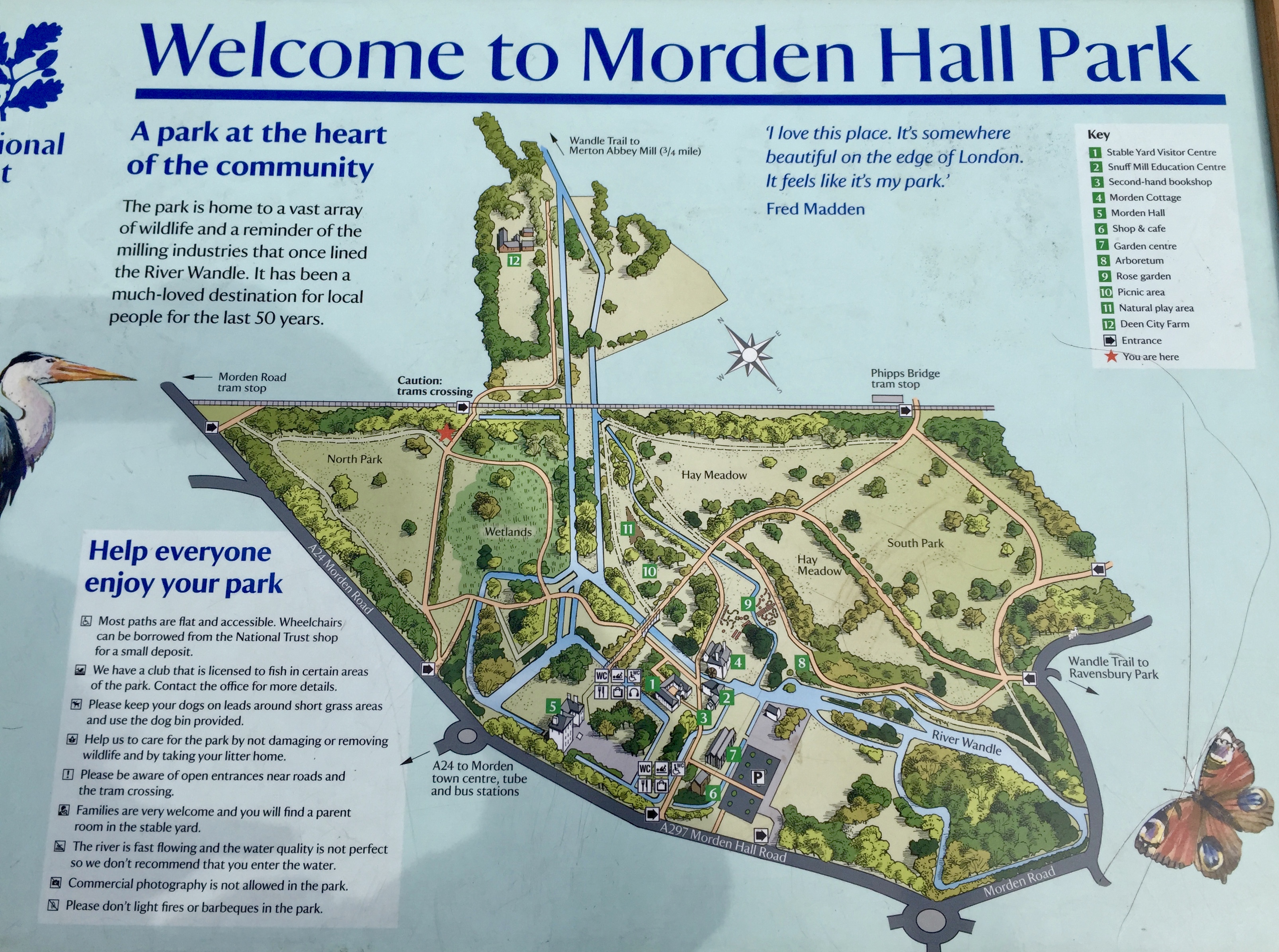 Morden Hall park