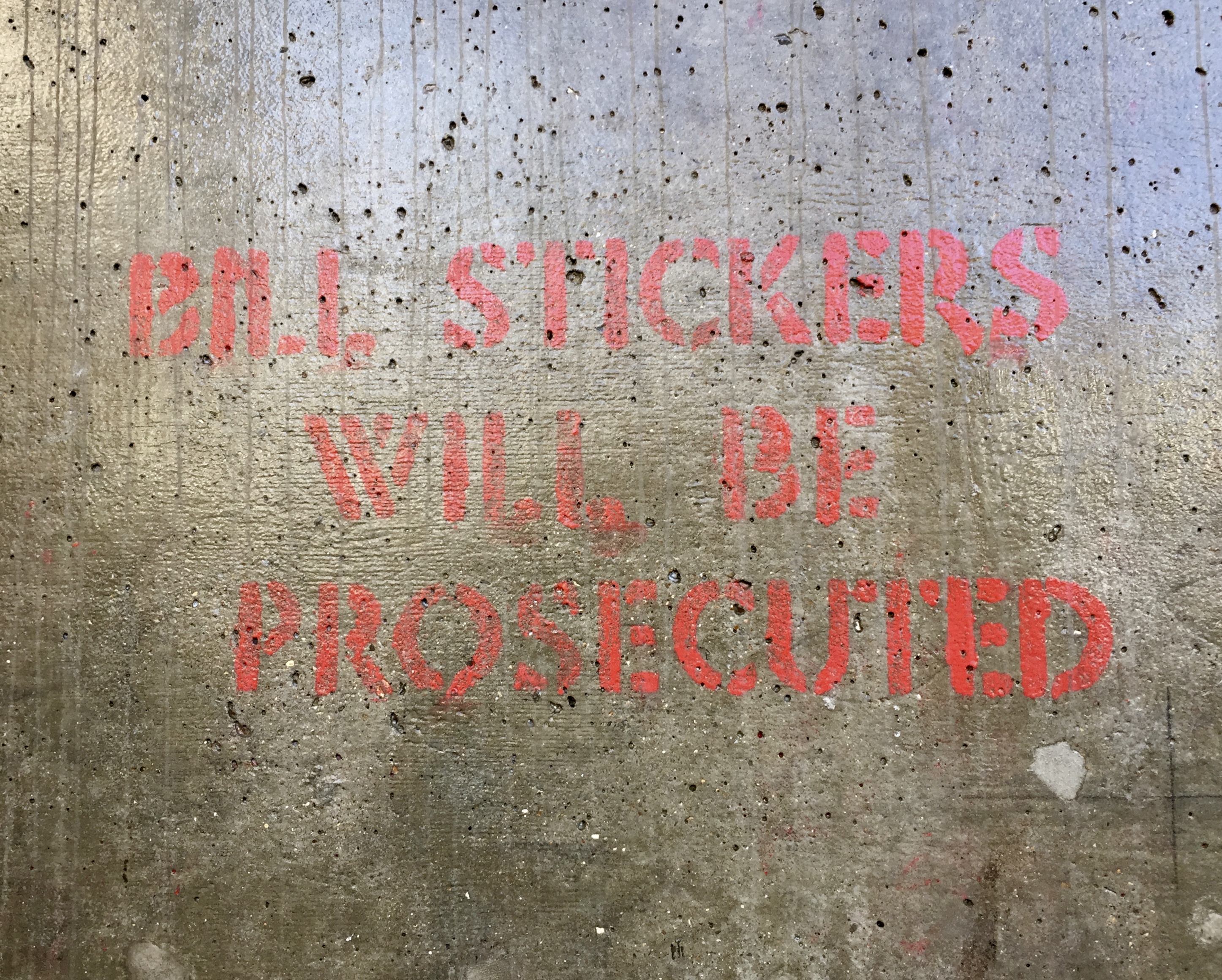 Bill Stickers is innocent!