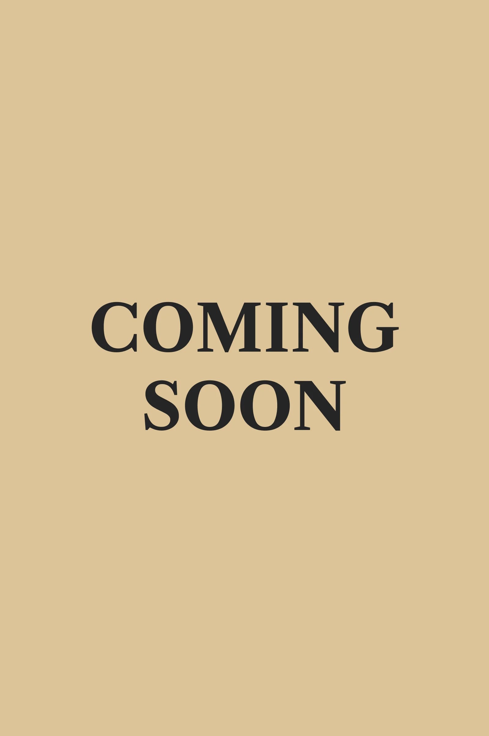Coming soon