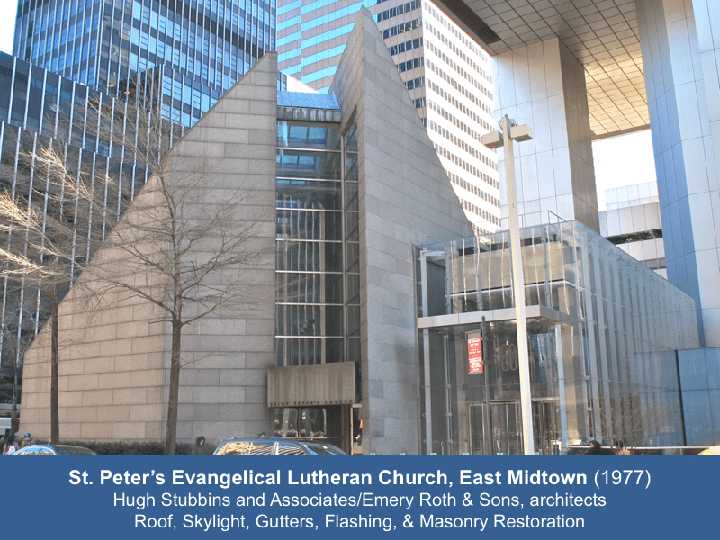 sacred sites committee awards 267000 in grants new york landmarks conservancy on st peter's lutheran church nyc