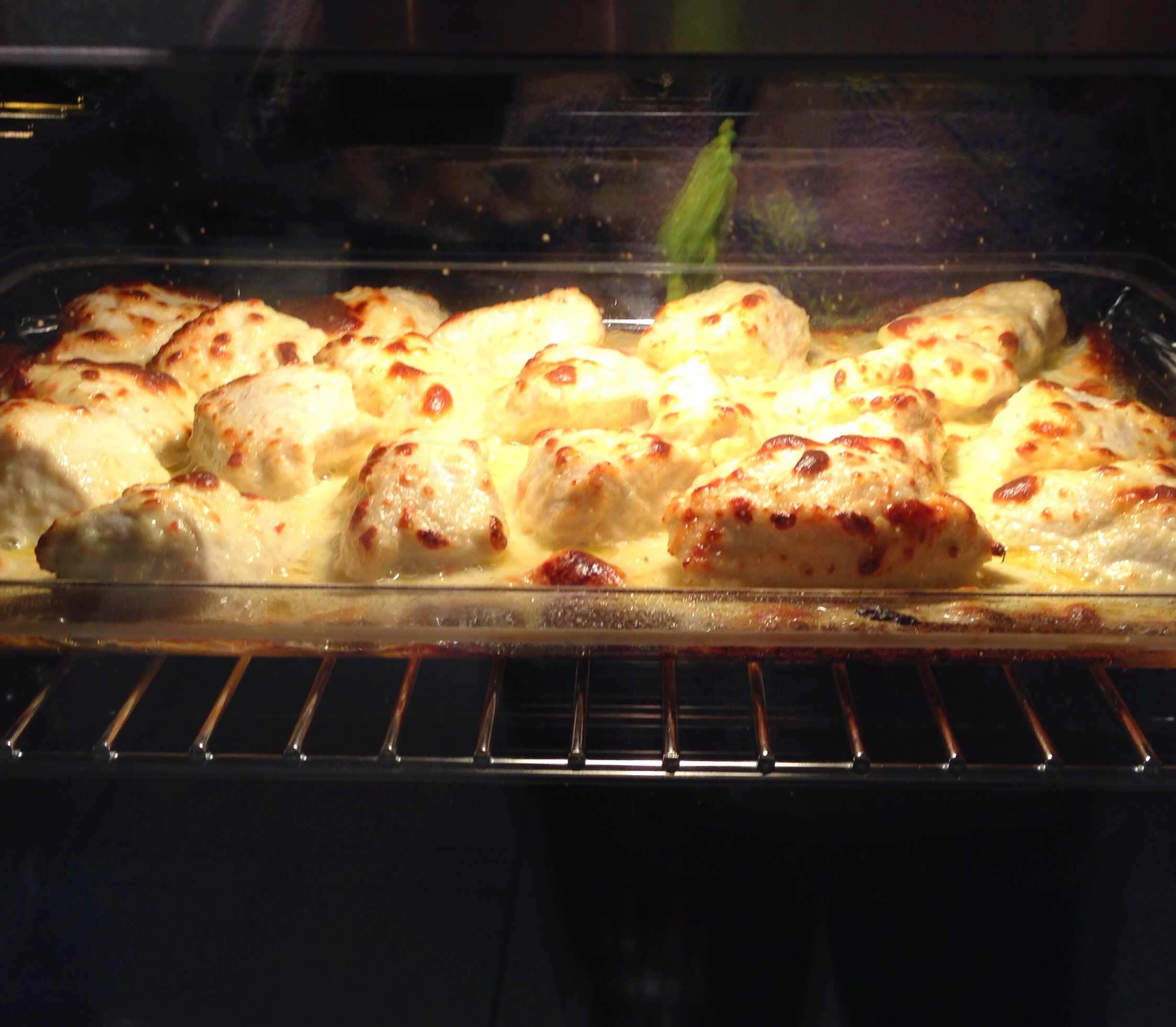 chicken baking