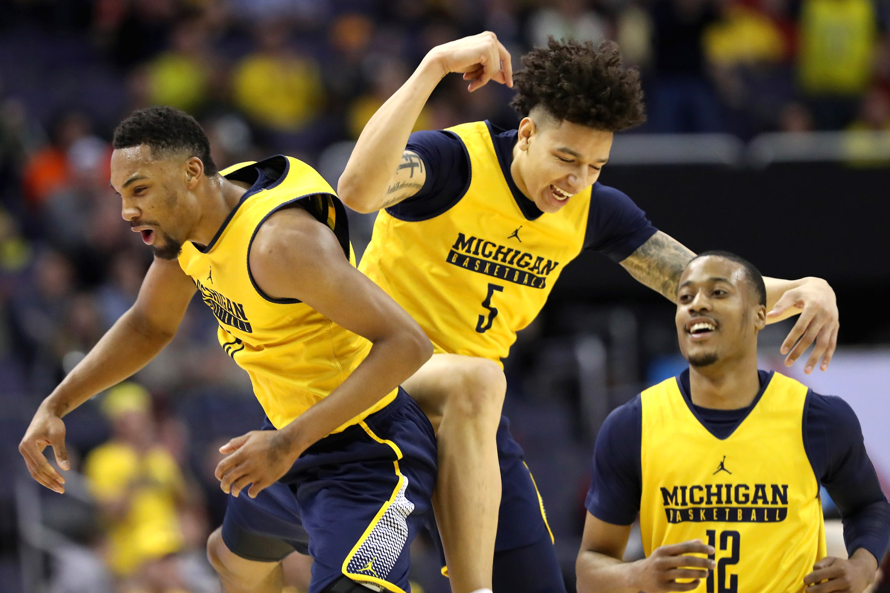 michigan basketball practice jersey