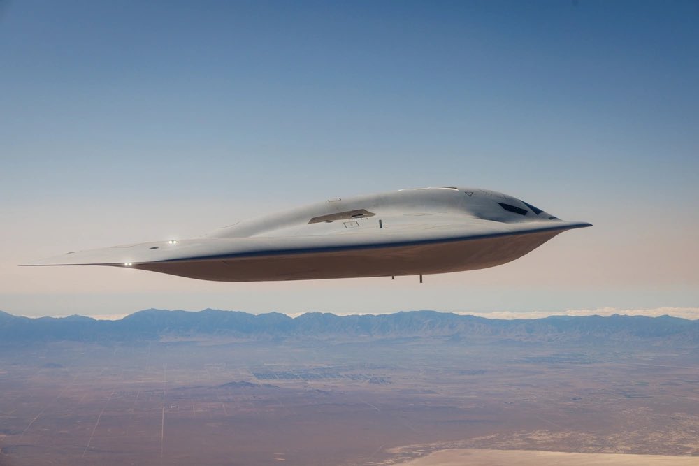 A second B-21 Raider bomber has flown for the first time in California. Edwards Air Force Base