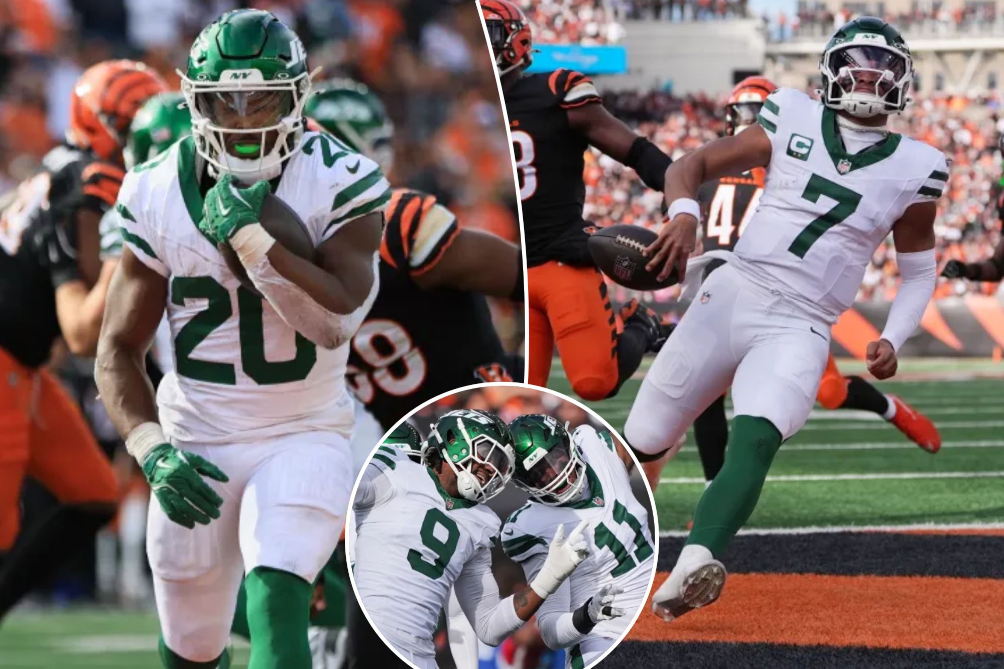 Jets get first win with stunning comeback against Bengals hours after Nick Mangold’s death