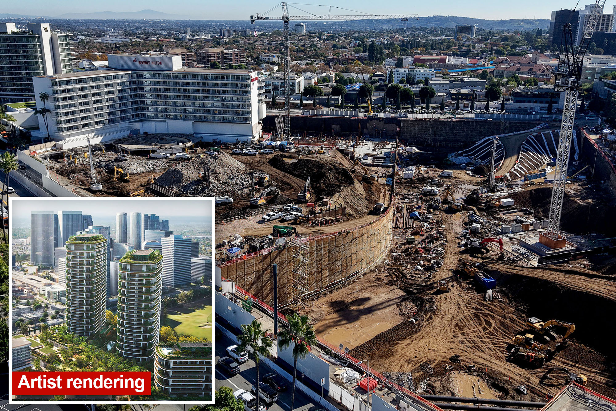 -billion luxury playground for the rich goes vertical in Beverly Hills