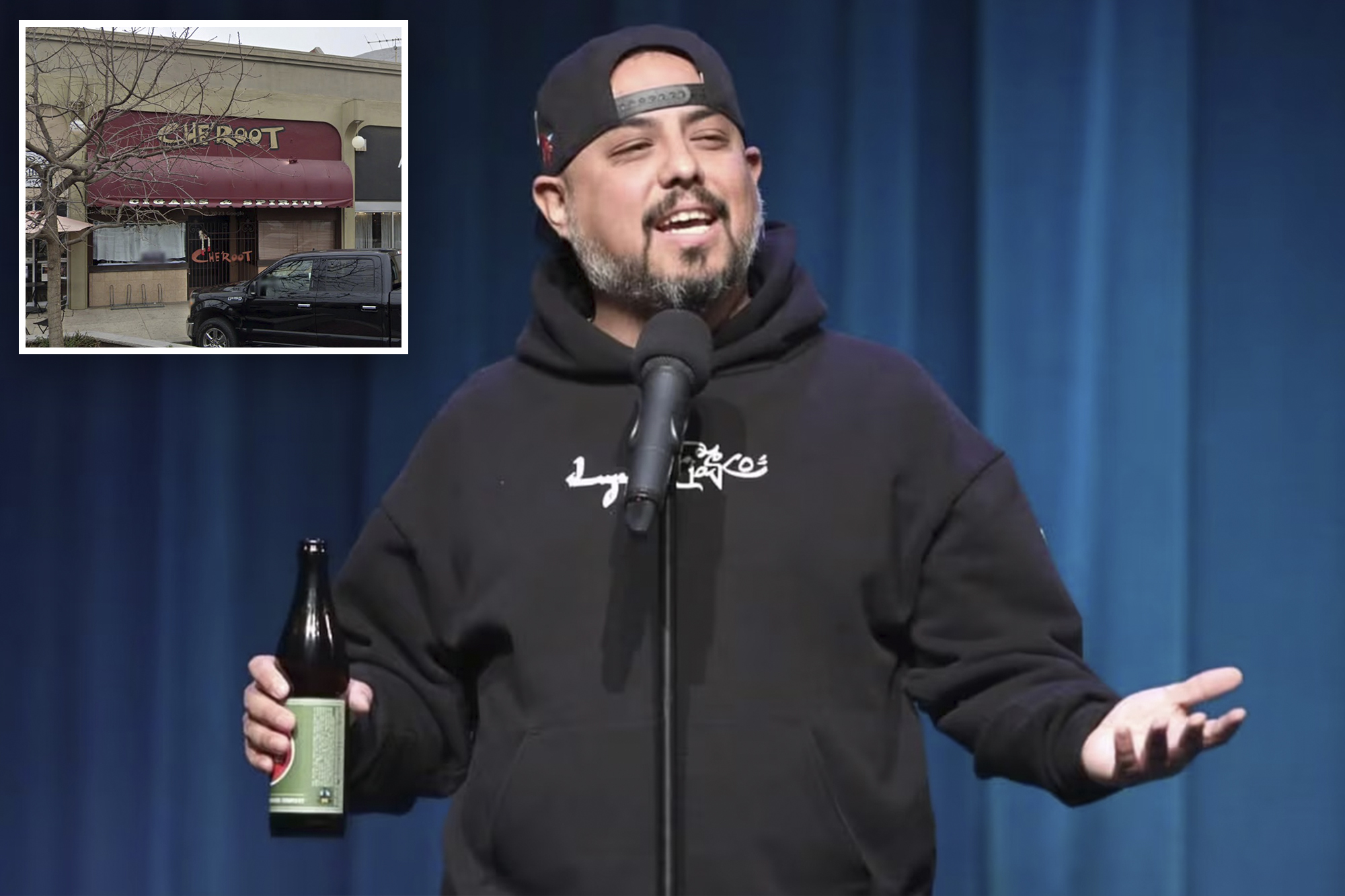 Comedian arrested for threatening a California public official