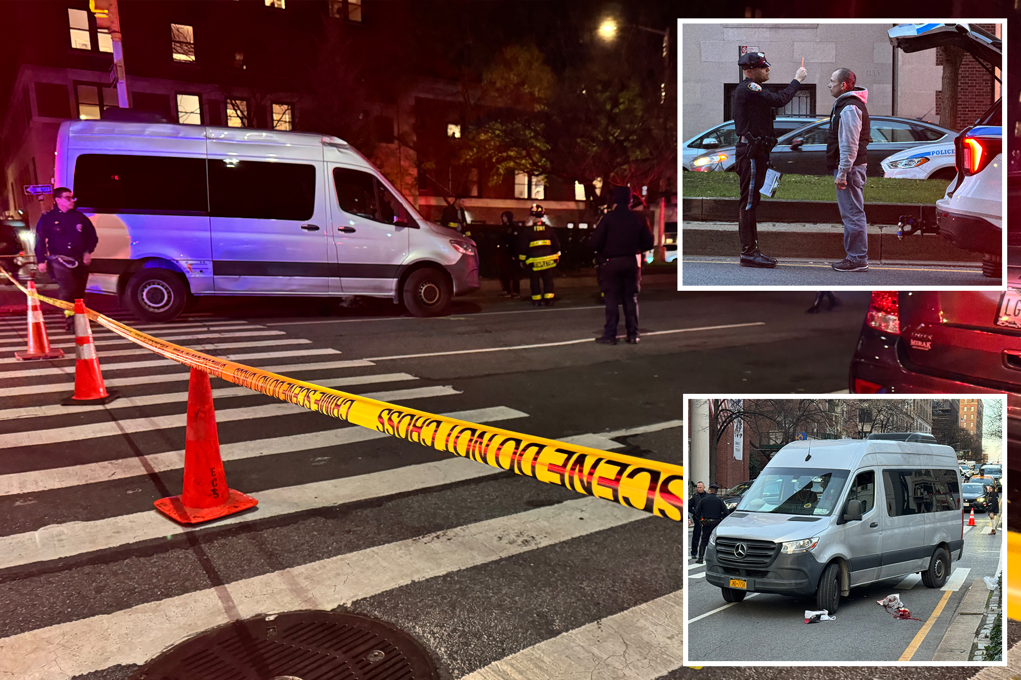 85-year-old pedestrian fatally struck by van on NYC street