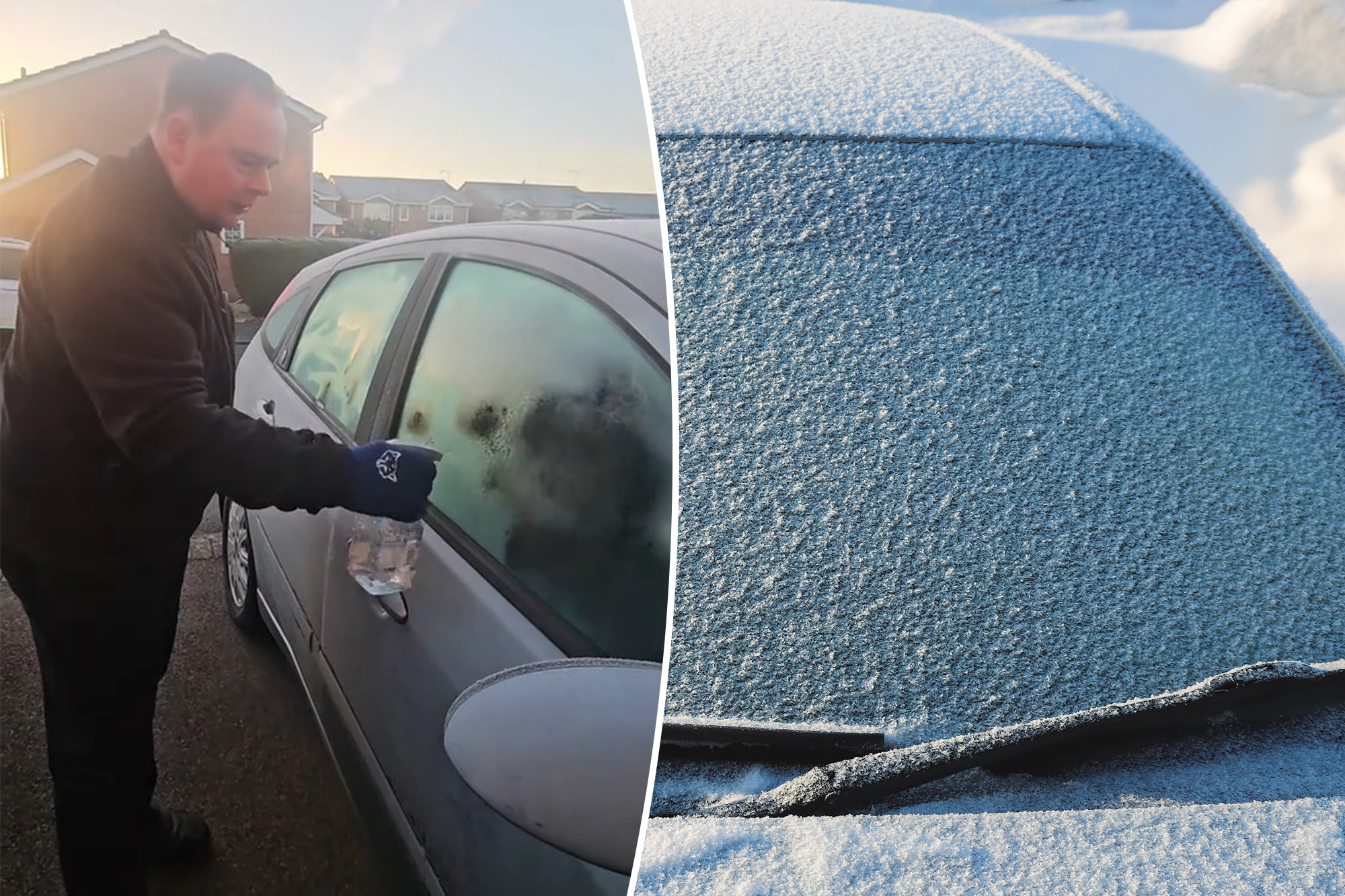 Here’s an easy hack to defrost your frozen windshield in seconds