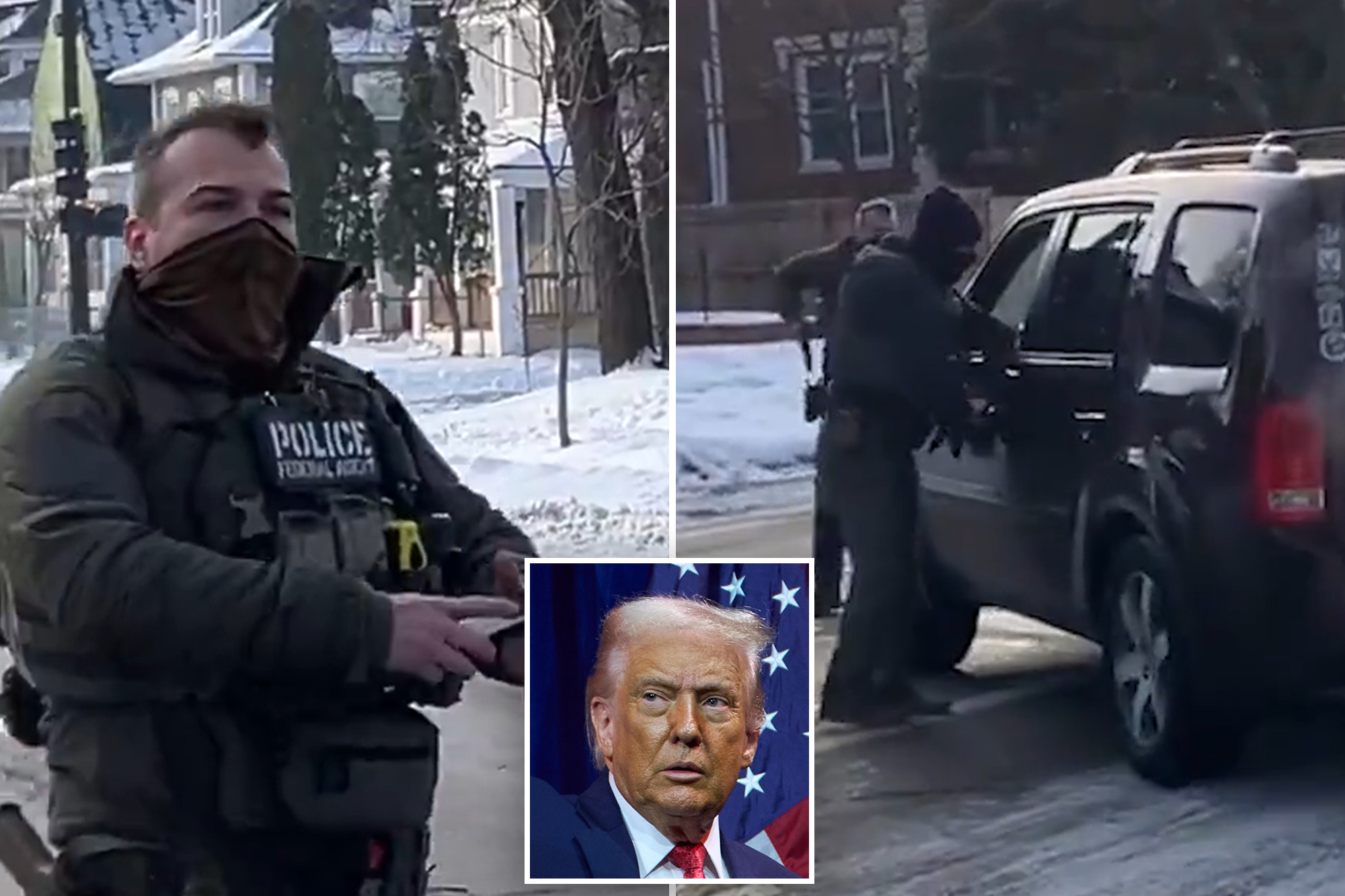 President Trump’s emotional reaction to watching footage of ICE shooting — as he defends immigration officer